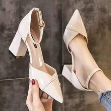 Zapatos de tacón para mujer - Beis - Ver 1