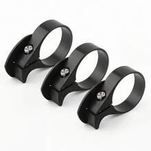 Protector de Cadena Anti-Caída Plegable para Bicicleta, Guía de Cadena Ajustable, Estabilizador Anti-Caída, Accesorio Universal para Bicicleta, 1 Pieza CARC - Negro - Ver 3