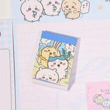 chiikawa 1 Bộ/50 cuốn sách dán hình hoạt hình dễ thương, sổ tay dán mini, sổ nhật ký 50 trang tự dán, quà tặng năm mới, quà tặng ngày Valentine, quà tặng lễ Phục sinh [Kiểu ngẫu nhiên] - Nhiều màu - Xem 9