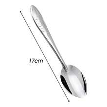 5-Piece Stainless Steel Measuring Spoons Set With Silicone Handles, Ideal For Kitchen - Multicolor - View 10