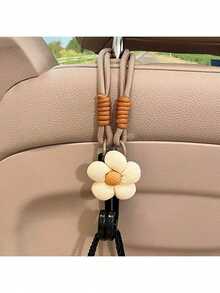 1pc Car Seat Back Hanger Hooks, Dual-Head Hooks For Handbags And Bags, Car Interior Accessory, Convenient Headrest Hanger, Car Decor Attachment - A - View 10