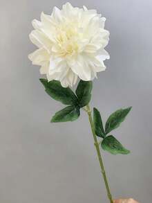 1 Dalia artificial, decoración del hogar, adecuada para fiestas, vacaciones, regalos, decoración del hogar, decoración de cocina, Día de San Valentín, ramo de novia, decoración de habitación, ramo de flores, flores artificiales, regalos para mujeres, flores falsas, planta falsa, decoración de sala de estar - Multicolor - Ver 16