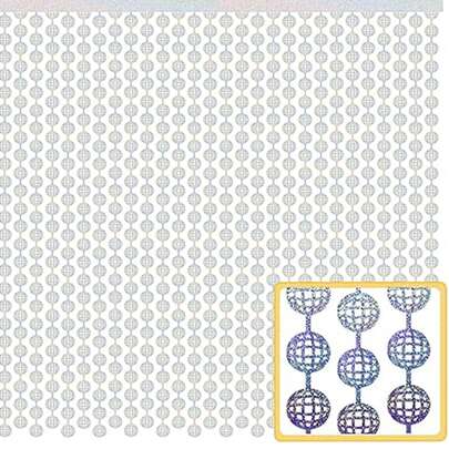 100厘米*200厘米激光雨帘派对装饰，闪亮金属箔流苏背景幕布，哑光激光雨帘，拍照背景幕布，闪亮窗帘，适用于生日、婚礼、毕业典礼、节日、庆典和活动装饰