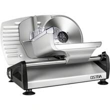 YASHE Meat Slicer Electric  Food Slicer With Child Lock Protection, Removable 7.5'' Stainless Steel Blade And Food Carriage, Adjustable Thickness Food Slicer Machine For Meat, Cheese, Bread,304 Stainless Steel - Meat Slicer-200Watt - View 9