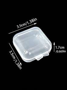 Hộp đựng bột giặt bằng nhựa có thể tái sử dụng, thích hợp cho bột giặt, nước giặt, nước xả vải, hộp đựng đồ gia dụng đa năng cho phòng tắm, nhà bếp, phòng giặt, hộp đựng hình vuông bền chắc, phụ kiện trang trí phòng tắm và nhà bếp. - Trong sáng - Xem 23