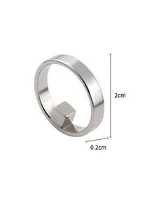 Set de imán para uñas de ojo de gato, esmalte de uñas de gel de ojo de gato fuerte, imán de uñas de ojo de gato 2 en 1, adecuado para salón de uñas DIY - Plateado - Ver 5