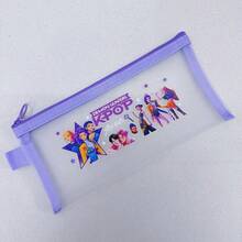 Hasbro 女巫狩猎铅笔盒 B6 网状收纳袋，文具整理袋，卡通透明礼品袋 - 多色 - 查看 7