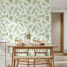 1 Cuộn Giấy Dán Tường Tự Dính Họa Tiết Hoa và Bướm Phong Cách Bohemian, Giấy Dán Tường Phong Cách Đồng Quê Tươi Mát, Giấy Dán Tường PET Không Mối Nối, Chống Thấm Nước, Dễ Dán Và Tháo Gỡ, Thích Hợp Cho Nhà Bếp, Phòng Ăn, Phòng Khách, Lối Vào, Phông Nền Sofa, Phòng Học, Đầu Giường Phòng Ngủ, Trang Trí Tường TV, Sửa Chữa Tủ/Tủ Quần Áo, Trang Trí Nhà Thuê, Ghép Thẳng, 17.32x118.11/196.85/393.7 Inch - Hoa và bướm - Xem 6