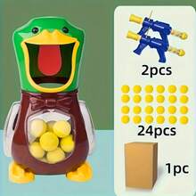 Hungry Duck Feeding Game Set - Indoor/Outdoor Shooting Toy, Promotes Parent-Child Interaction, Party Game, Hand-Eye Coordination And Sports Skill Development, Suitable For Outdoor Play (Great Gift) - Multicolor - View 8
