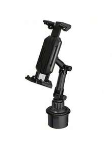 1pc Adjustable ABS Cup Holder Smartphone & Tablet Stand, Car Dashboard & Air Vent Mount, Friendly Design For In-Vehicle Navigation - Multicolor - View 13