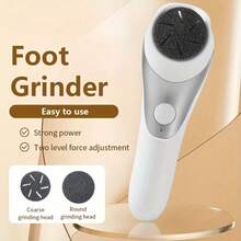 Portable USB Rechargeable Dual-Head Electric Foot Scrubber - Suitable For Thick Faux Leather Polishing And Dry Skin Care, Easy To Use And Replaceable Grinding Head, Perfect Gift Choice For 10 Holidays - Multicolor - View 6