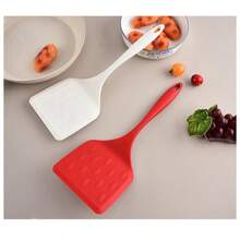 1 chiếc thìa silicon lớn, dụng cụ nấu ăn chống dính dùng cho chảo, làm trứng ốp la, bánh kếp, teppanyaki. - Nhiều màu - Xem 8
