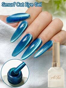 AiFer 1瓶15毫升水晶猫眼磁性凝胶指甲油,可卸UV LED凝胶,适合所有季节的美甲设计。 - 彩色 - 查看 9