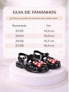 Girls' Jelly Sandal With Bow - Comfortable, Lightweight, Non-Slip, Easy To Put On. - Black - View 2