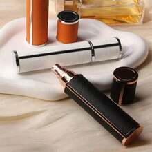 3件套可重复灌装旅行香水喷雾器 - 便携式可重复使用迷你古龙水分装器，迷你液体容器，旅行必备，海滩度假，返校季，商务用途，PU皮革高级香水分装瓶 - 彩色 - 查看 11