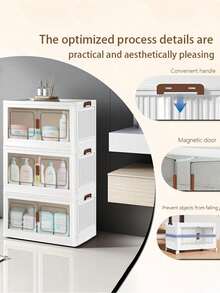 Storage Bins With Lids - Vitt - Visa 4