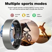 Smart Ring Fitness Tracker Workout Smart Ring, Steps, Distance, Sleep Tracking, Sports Tracking Device, Suitable For Men And Women - View 4