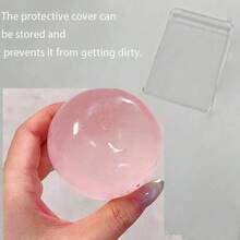 Pink Stress Relief Ball - A Handheld Desktop Toy Made Of Highly Elastic Compression Material, Effective For Relieving Anxiety, Suitable As A Party Favor, Holiday Gift, Adult Stress Relief Toy, Mother's Day Gift, Christmas Gift - Multicolor - View 12