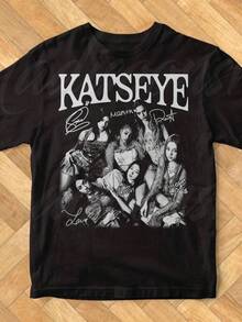 2026 Women's And Men's Minimalist Easter T-Shirt, Katseye Vintage Soft Cotton T-Shirt, Colors T-Shirt, YS Men's Clothing, Funny T-Shirts, Jersey Shirts, Gifts For Men, Men's T-Shirts, Graphic T-Shirt, Tops For Women, Holiday Outfits, Summer Tops, Going-Out Tops, Black Tops, Girls' Clothing, Boys' Clothing, Family Matching Outfits, Summer Holiday Outfits, Sizes 2Y-10Y, S-XXXL, Children's Clothing Boys, Children's And Girls' Clothing, Men's Clothing, Women's Tops, Perfect Gift For Easter And Mother's Day, For Men And Women, Can Be Mixed With Parent-Child Outfits. - màu đen - Xem 8