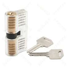 Transparent Practice Padlock - Lock Mechanism Training Kit For Learning & Skill Practice - A - View 5