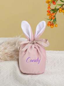 Personalized Mini Cute Cartoon Rabbit Bag, Easter Basket, Candy Bag, Easter Gift, Gift, Easter, Rabbit Bag, Easter Small Bag, Gift Bag. Suitable For Parties, Daily Use And Outings. - Multicolor - View 7