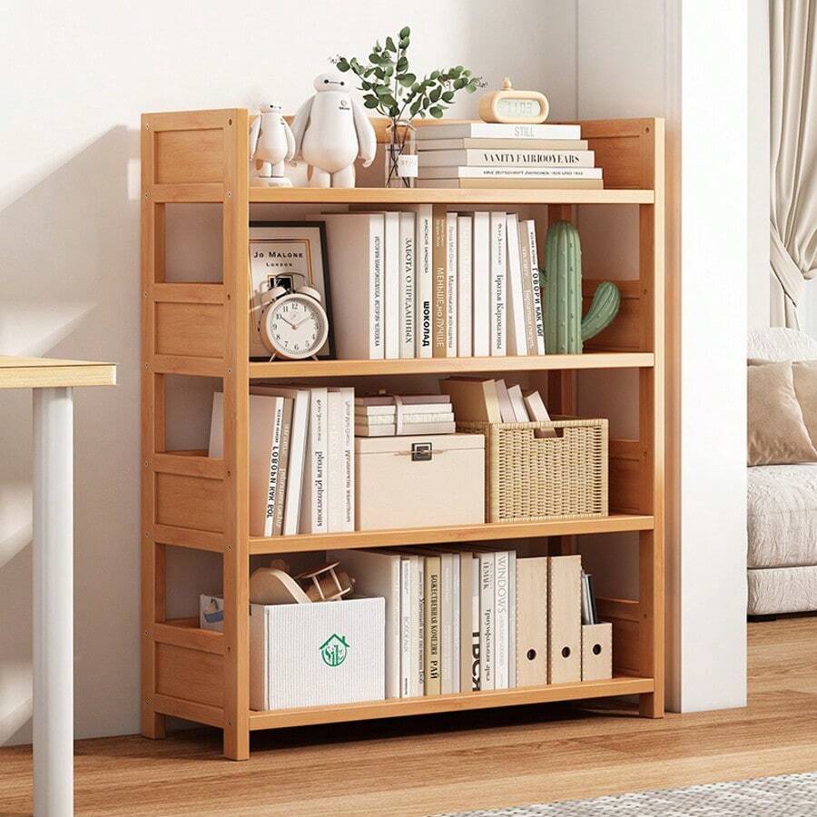 Giá đỡ sách bằng thép không gỉ trong suốt hình quả cầu Dopamine và acrylic, giá để sách để bàn, giá đựng sách sáng tạo. - Nhiều màu - Xem 1