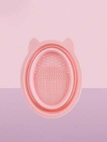 1/2 Sets Pink/Gray/Purple Expandable Reusable Durable Makeup Brush Cleaning Tool Kits, Suitable For Makeup Brushes, Puffs And Sponges, Makeup Tool Sets - Multicolor - View 18