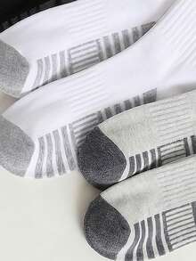24 Paar Kinder Crew Socken, Kinder Sport Socken, hohe Elastizität, Laufsocken, geeignet für Jungen und Mädchen Alltagskleidung, schwarz, weiß und grau, geeignet für Outdoor-Reisen und Alltagskleidung, Jungen und Mädchen Socken, geeignet für 1-16 Jahre alte Mädchen Geburtstagsgeschenk, geeignet für verschiedene Feste, geeignet für alle Jahreszeiten, atmungsaktiv, weich und bequem - Verschiedenfarbig - Übersicht 6