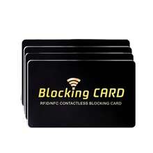 2/4 Pcs RFID Blocking Cards - Durable And Portable Design To Protect Your Credit/Debit Cards - Minimalist Style, Suitable For Daily Use, Anniversary Gift, Fun Gift, Small Gift, Gift Idea - Multicolor - View 24