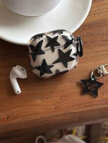 Ốp bảo vệ màu đen hình ngôi sao cực chất, tương thích với Apple Pro 3, tai nghe Bluetooth không dây 1/2/Pro/Pro 2/Pro 3, chống rơi vỡ. - màu đen - Xem 11