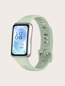 1 pieza Correa de silicona suave y sólida con hebilla de liberación rápida compatible con Huawei Band 11 / Band 11 Pro Smartband, accesorio de repuesto para mujeres/hombres - Banda 11 / 11 Pro - Ver 13