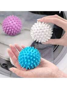 Reusable Dryer Balls, Suitable For Dryers, Fabric Softener, Wrinkle Reducer, Static Eliminator - Multicolor - View 7