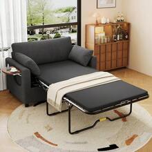 Futons - Gray + Corduroy + 2 Seat - View 2