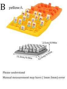 全新神秘博士桌游，多人互动推理猜谜游戏，包含惩罚转盘和96张随机角色及物品卡牌 - 彩色 - 查看 16