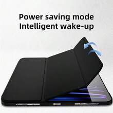 适用于三星 Galaxy Tab 平板电脑的保护套，兼容三星 Galaxy Tab S10lite，防摔，超薄/智能支架/自动唤醒，三折设计，全方位保护；兼容三星 Galaxy Tab A11 平板电脑保护套，兼容三星 Galaxy Tab A11 Plus 11 英寸/S11 11 英寸 (2025)/S10 Lite 10.9 英寸/A9/A8/A7 Lite/A9PULS、A16；兼容 iPad 第 11 代平板电脑保护套，兼容 iPad Air 11 英寸（2026 款）、第 9 代 10.2 英寸、第 10 代保护壳 - 黑色 - 查看 7