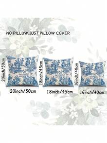 1/4/5/6/7件套法式乡村风蓝色亚麻桌布，适用于家居装饰套装、客厅装饰套装、卧室装饰套装、餐厅装饰套装，亚麻质感，多种尺寸可选，可作餐桌装饰、壁炉架装饰巾、餐垫、隔热垫等家居装饰。 - 彩色 - 查看 10
