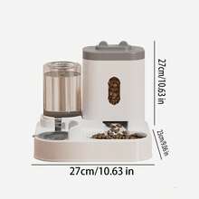 Bộ sản phẩm gồm đài phun nước và máng ăn tự động cho mèo, máy cấp nước tuần hoàn cho thú cưng. - 800 - Xem 11