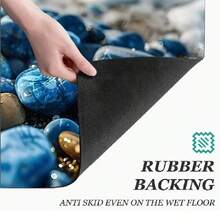 1pc Marble Pattern Design, Kitchen Decor, Home Decor, Decorative Mat, Fashion Doormat, Multi-Purpose Mat, Kitchen Floor Mat, Kitchen Mat Set, Kitchen Floor Protector, Comfort Standing Mat, Living Room Bedroom Bathroom Laundry Office Area Rug, Home Decoration Indoor - Multicolor - View 11