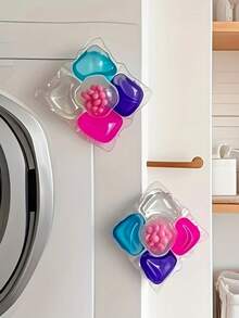 100 piezas Perlas de detergente para la ropa 5-en-1, perlas de lavandería, fragancia duradera, eliminación potente de manchas, protección del color, detergente concentrado para la ropa, perlas de gel para la lavandería, perlas perfumadas, detergente para la ropa, suavizante de telas, antibacteriano y prevención de ácaros del polvo, fragancia duradera, eliminación de manchas, apto para lavadoras y lavadoras - Multicolor - Ver 8