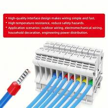 1 Pack, VE Tubular Terminal Kit, Connector Terminals - Mixed Colors - View 4