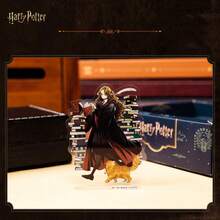 Harry Potter Character Creative Sticker Gift Box, Transparent 3D Head Stickers Of Hermione, Harry, Malfoy, Snape & Luna, 3D Character Stickers - Multicolor - View 5