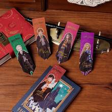 Harry Potter 哈利波特角色书签套装，是魔法派对礼品袋的理想填充物，也是返校书单的实用阅读标记，更是哈利波特爱好者日记和学习笔记本的迷人装饰。 - B - 查看 3