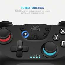 [Upgraded Version] YIYISwitch/Lite/OLED/Switch 2 Wireless Controller, Programmable Gamepad With Gyroscope Axis, Turbo, Dual Vibration And Screenshot Functions - 1pc - View 4