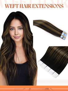Extensions de cheveux à bandes de haute qualité, résistantes à la chaleur, 2 pièces/lot, boucles Jerry ondulées, mèches bouclées courtes, extensions de cheveux Afro, 50 grammes/mèche, peuvent être permanentées, teintes et restyle à plusieurs reprises pour les femmes. 22 pouces 60g 20 pièces extensions de peau sans couture avec bandes adhésives, cheveux lisses soyeux avec extrémités épaisses. Cadeau parfait pour les femmes/filles, idéal pour une utilisation quotidienne, les fêtes et les mariages pour ajouter de la longueur et du volume. - Multicolore - Voir 15