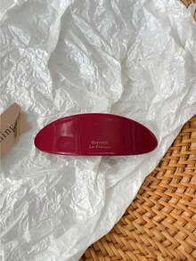 醋酸纤维弹簧夹椭圆形刘海夹马尾半夹优雅发夹 - 彩色 - 查看 14