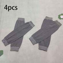 4 piezas de mangas largas extra para protección solar, coderas, mangas elásticas de punto transpirables, mangas de compresión resistentes a las manchas y a los rayos UV, adecuadas para el trabajo, las tareas del hogar, la jardinería, la cocina - Poliéster duradero, disponible en varios colores [Hombre/Mujer] - Multicolor 2 - Ver 7