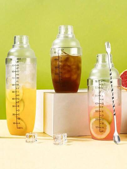 1个1000毫升手摇杯，带刻度，手持饮料搅拌器，冰茶摇杯，鸡尾酒摇杯，带刻度的运动水壶，户外水壶，手工浓稠奶茶摇杯套装，奶茶店专用搅拌器，蛋白粉摇杯，自制柠檬茶套装，水杯，调酒师搅拌工具，500毫升/700毫升/1000毫升三种容量可选，家居装饰，厨房用品，厨房配件，家庭必备，女士礼物，男士礼物，母亲节礼物