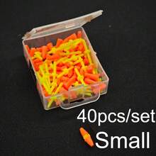 Avlcoaky 40 cái/hộp Nút chặn phao câu cá, Nút chặn phao cần câu, Dụng cụ câu cá, Phụ kiện nút chặn phao câu cá - Nhiều màu - Xem 9