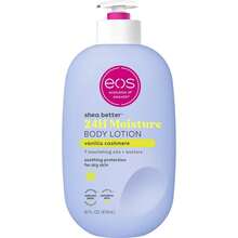 Bundle Of Eos Shea Better Body Lotion + Cashmere Shave Oil, Vanilla Cashmere, 24-Hour Moisture Skin Care, Lightweight &Amp; Non-Greasy, Natural Shea, Vegan, Soothing Moisturizing - ColorN - 查看 1