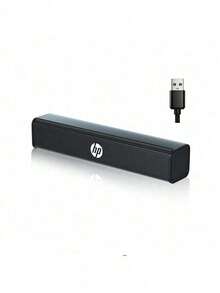 HP WS10 桌面音響 立體聲性能 重低音增強 緊湊設計 多場景適用 黑色 - 黑色 - 查看 1